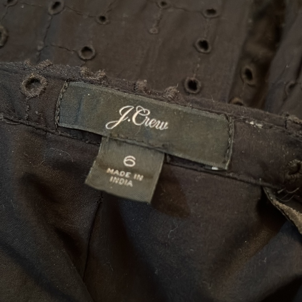 J.Crew Eyelet Midi Length Skirt - Picture 5 of 5